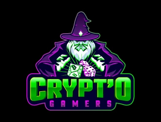 CryptO Gamers logo design by jaize