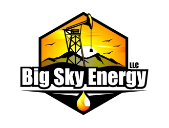 Big Sky Energy, LLC logo design by DreamLogoDesign