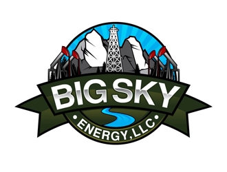 Big Sky Energy, LLC logo design by DreamLogoDesign
