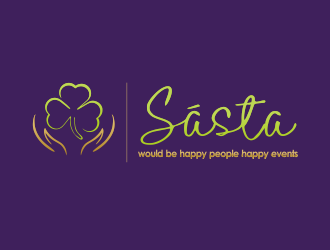 Sásta logo design by YONK