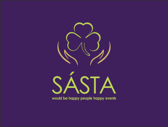 Sásta logo design by YONK