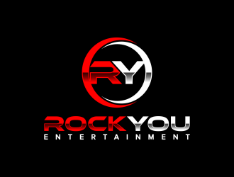Rock You Entertainment  logo design by ubai popi