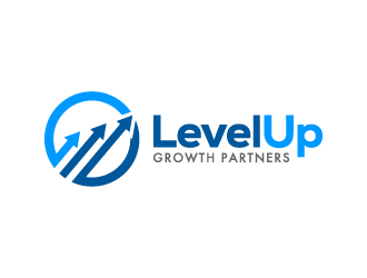 LevelUp Growth Partners logo design by pencilhand