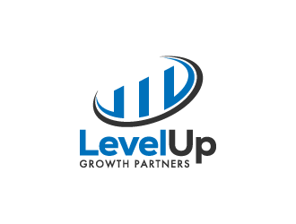 LevelUp Growth Partners logo design by pencilhand