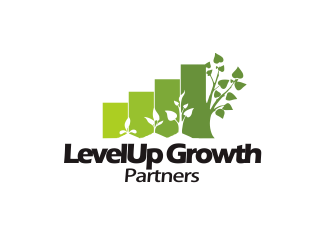 LevelUp Growth Partners logo design by YONK