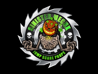 Halloween Animatronic Prop Logo Update and Revision logo design by DreamLogoDesign