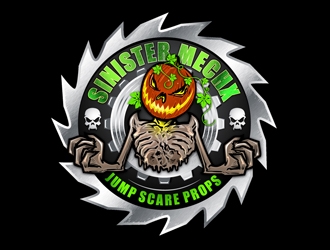 Halloween Animatronic Prop Logo Update and Revision logo design by DreamLogoDesign