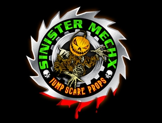 Halloween Animatronic Prop Logo Update and Revision logo design by DreamLogoDesign