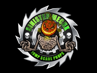 Halloween Animatronic Prop Logo Update and Revision logo design by DreamLogoDesign