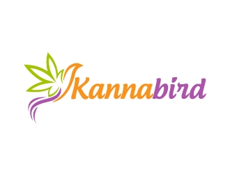 Kannabird logo design by ElonStark