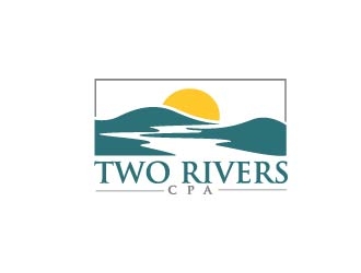 Two Rivers CPA logo design by art-design