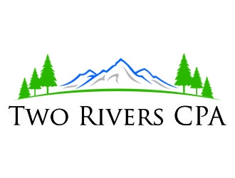 Two Rivers CPA logo design by jetzu