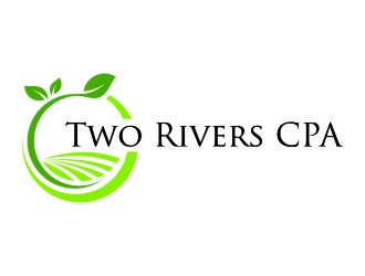 Two Rivers CPA logo design by jetzu
