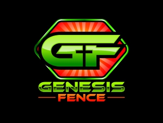 Genesis Fence logo design by uttam