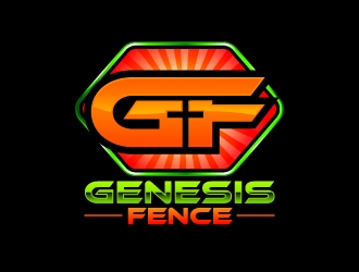 Genesis Fence logo design by uttam