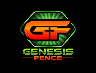 Genesis Fence logo design by uttam