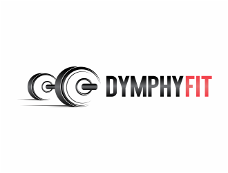 Dymphy Fit logo design by mutafailan