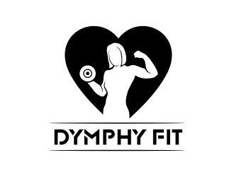 Dymphy Fit logo design by Mbezz