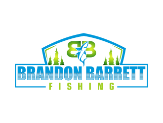 Brandon Barrett Fishing logo design by cahyobragas