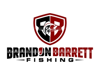 Brandon Barrett Fishing logo design by jaize