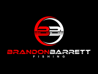 Brandon Barrett Fishing logo design by ubai popi