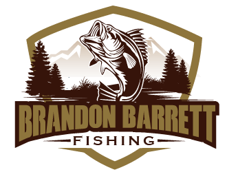 Brandon Barrett Fishing logo design by THOR_