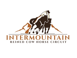 Intermountain Reined Cow Horse Circuit logo design by DreamLogoDesign
