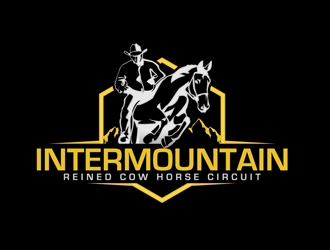 Intermountain Reined Cow Horse Circuit logo design by DreamLogoDesign