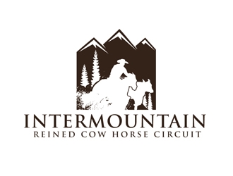 Intermountain Reined Cow Horse Circuit logo design by DreamLogoDesign