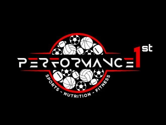 Performance 1st  logo design by gihan