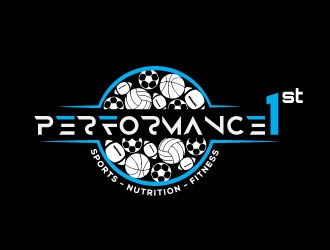 Performance 1st  logo design by gihan