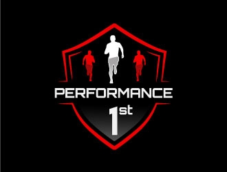 Performance 1st  logo design by gihan