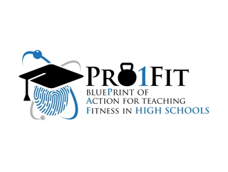 Blue Print for Teaching Fitness in High Schools logo design by DreamLogoDesign