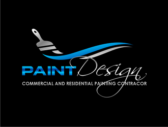 PaintDesign logo design by haze