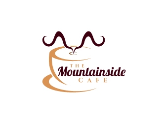 The Mountainside Cafe logo design by Rokc