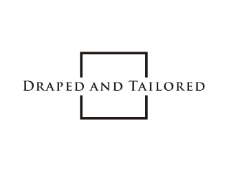 Draped and Tailored logo design by superiors