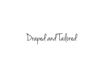 Draped and Tailored logo design by dewipadi