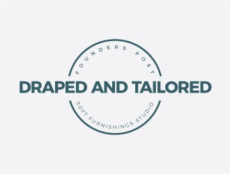 Draped and Tailored logo design by AYATA