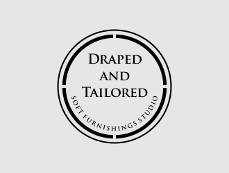 Draped and Tailored logo design by AisRafa