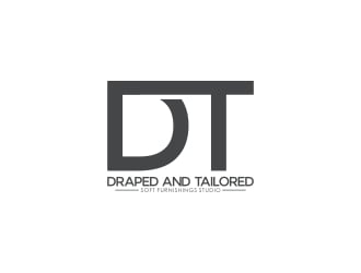 Draped and Tailored logo design by naldart