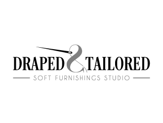 Draped and Tailored logo design by akilis13