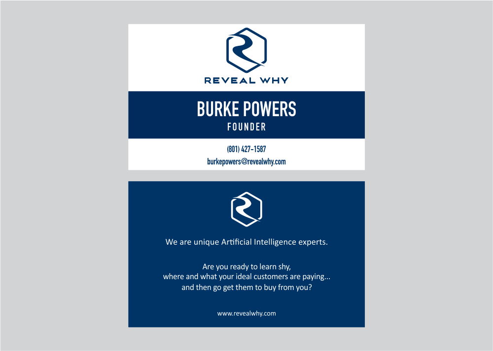 Reveal Why, LLC logo design by Girly