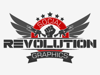 Social Revolution Graphics logo design by fastsev