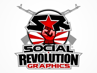 Social Revolution Graphics logo design by sgt.trigger