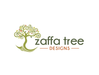 Zaffa Tree Designs logo design by ingepro