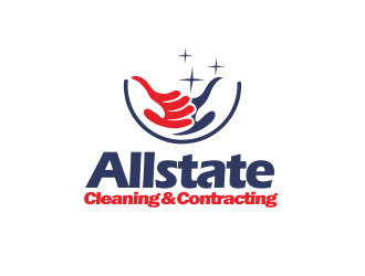 Allstate Cleaning & Contracting logo design by YONK