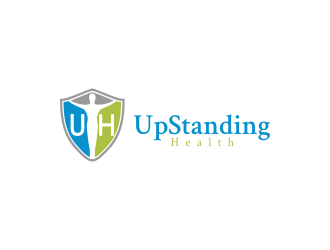 Upstanding Health logo design by oke2angconcept