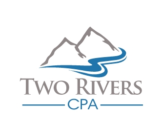 Two Rivers CPA logo design by PMG
