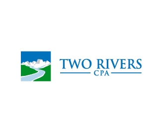 Two Rivers CPA logo design by josephope