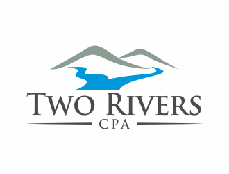 Two Rivers CPA logo design by agus
